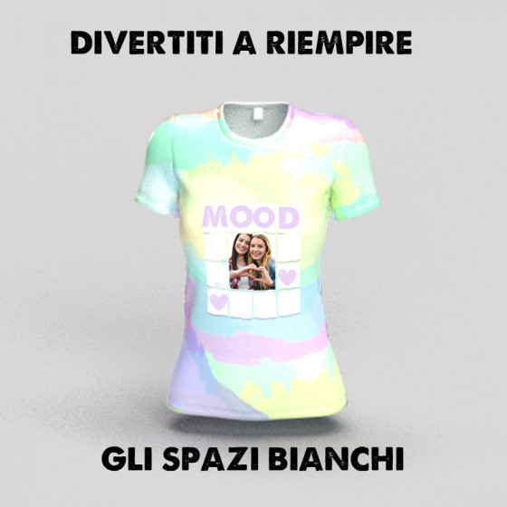 T-shirt Light Donna PRESTAMPATA